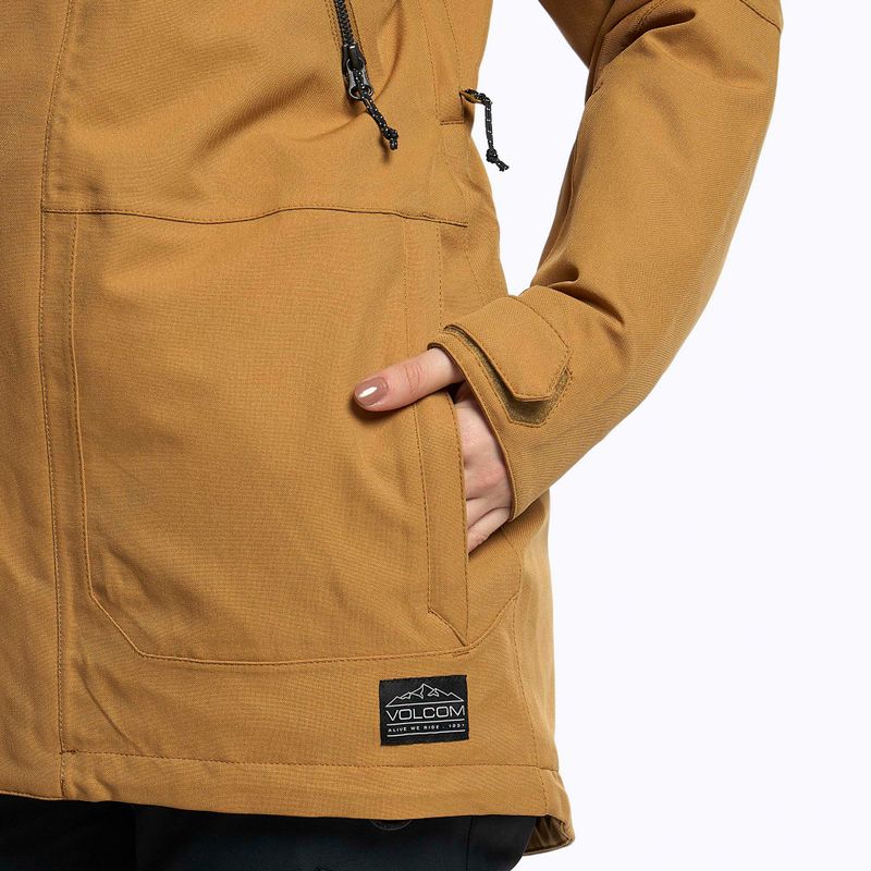 Women's snowboard jacket Volcom Shadow Ins Caramel H0452306 7