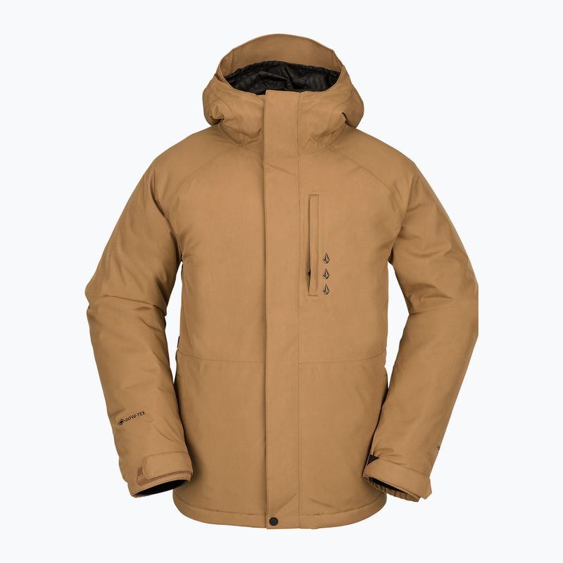 Men's snowboard jacket Volcom Dua Ins Gore Caramel G0452303