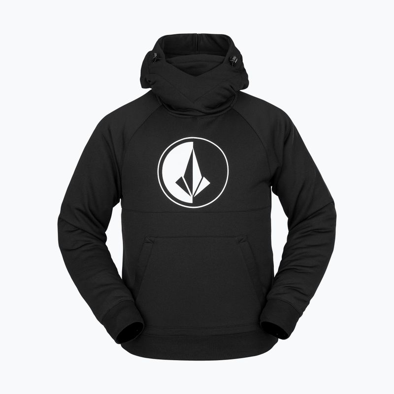 Men's Volcom Hydro Riding Hoodie Black G4152303 snowboard sweatshirt