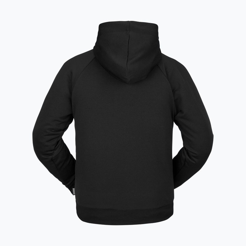 Men's Volcom Hydro Riding Hoodie Black G4152303 snowboard sweatshirt 2