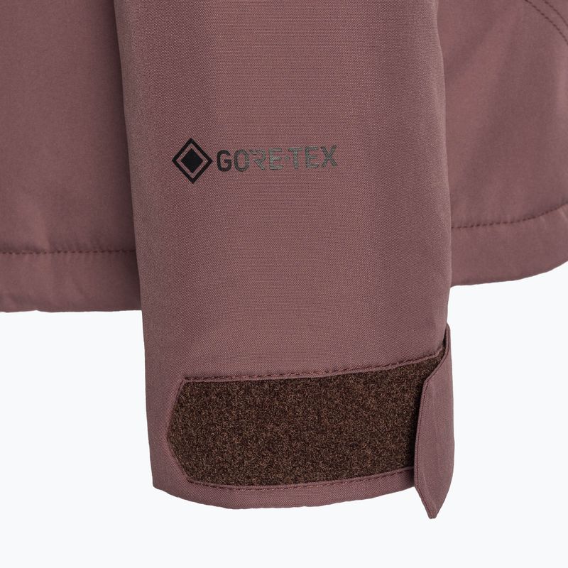 Volcom Aris Ins Gore brown/black snowboard jacket H0452311 4