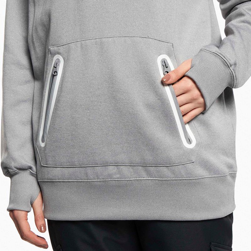 Women's snowboard sweatshirt Volcom Spring Shred Hoody grey H4152303 6