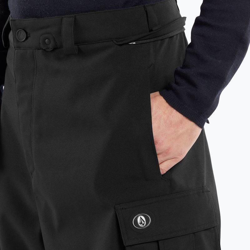 Men's snowboard trousers Volcom Nwrk Baggy black 4