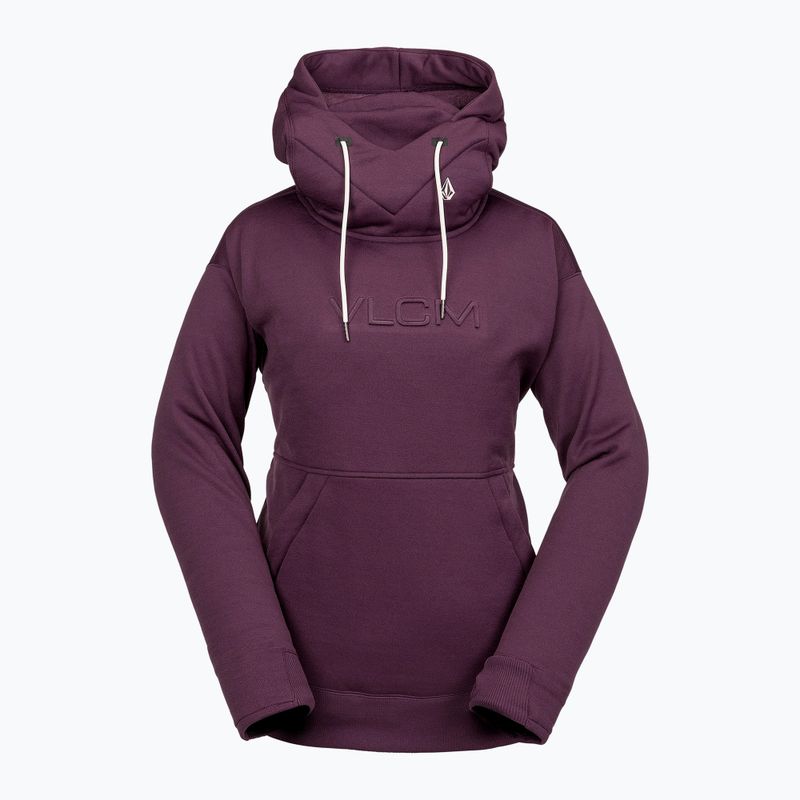 Women's snowboard Volcom Hydro Riding Hoodie blackberry 7