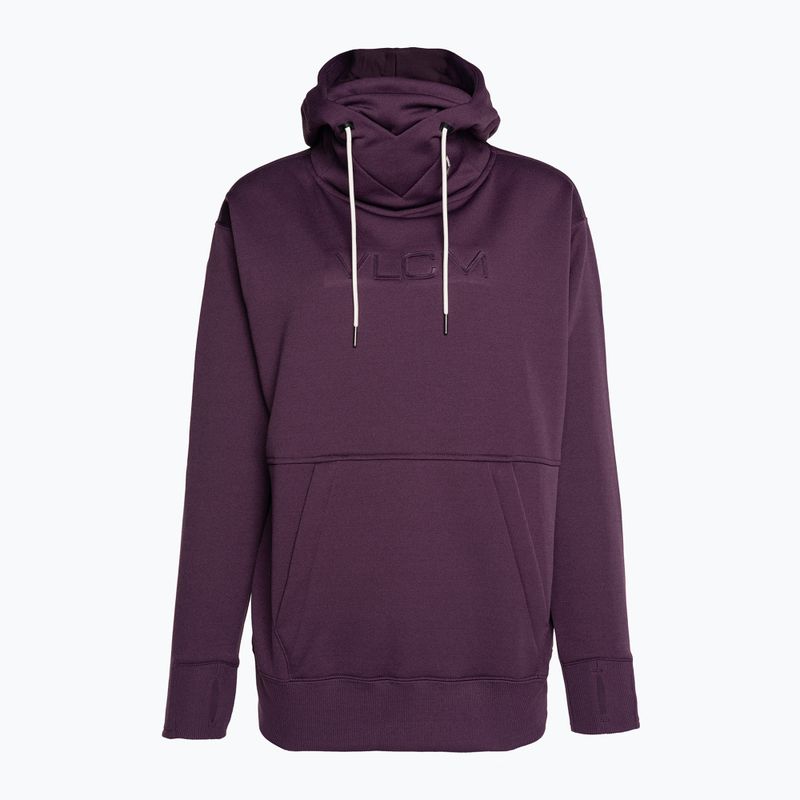 Women's snowboard Volcom Hydro Riding Hoodie blackberry