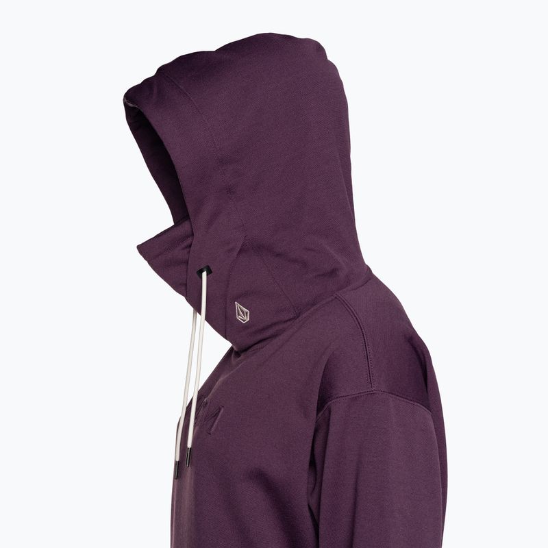 Women's snowboard Volcom Hydro Riding Hoodie blackberry 4