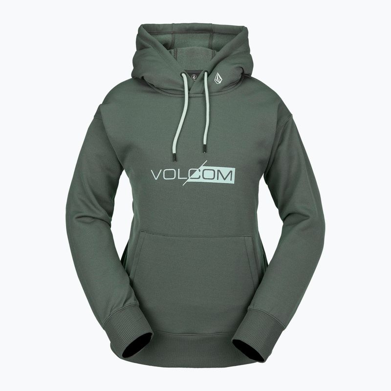 Women's snowboard Volcom Core Hydro Hoodie eucalyptus 4