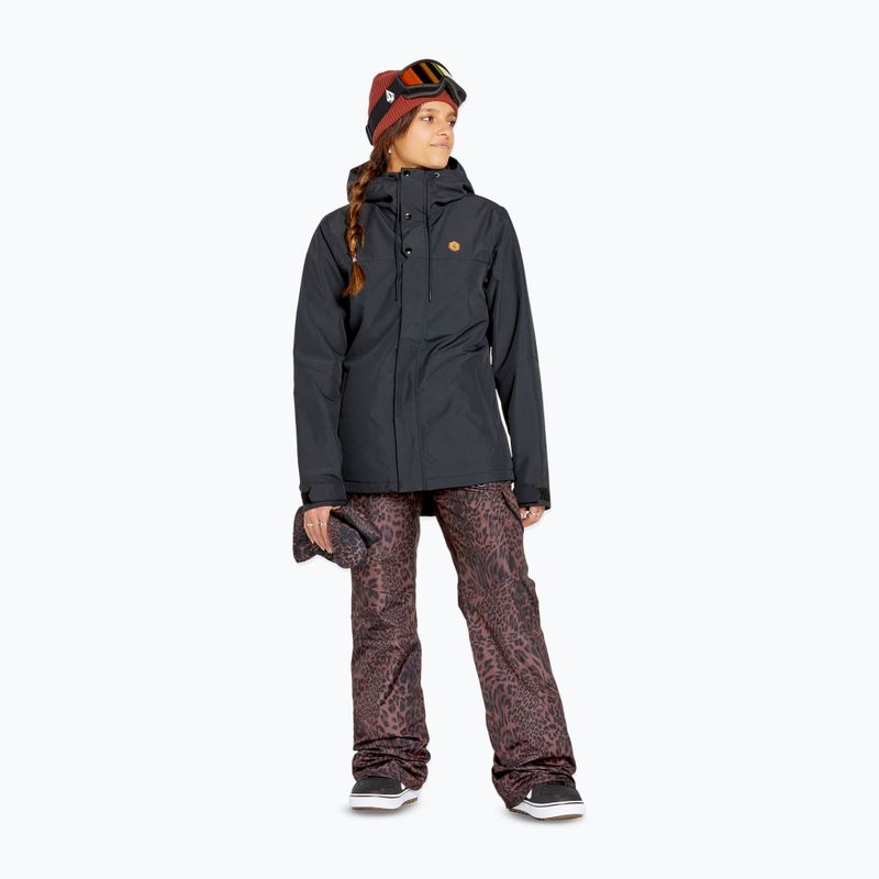 Women's snowboard jacket Volcom Bolt Insulated black 2