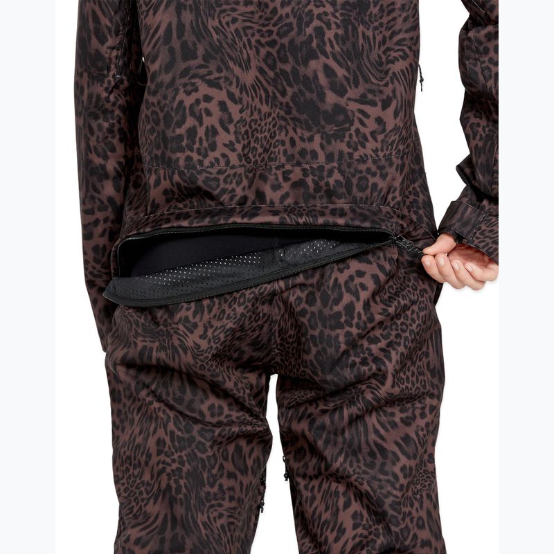 Women's snowboard suit Volcom Shiloh Snow leopard 9