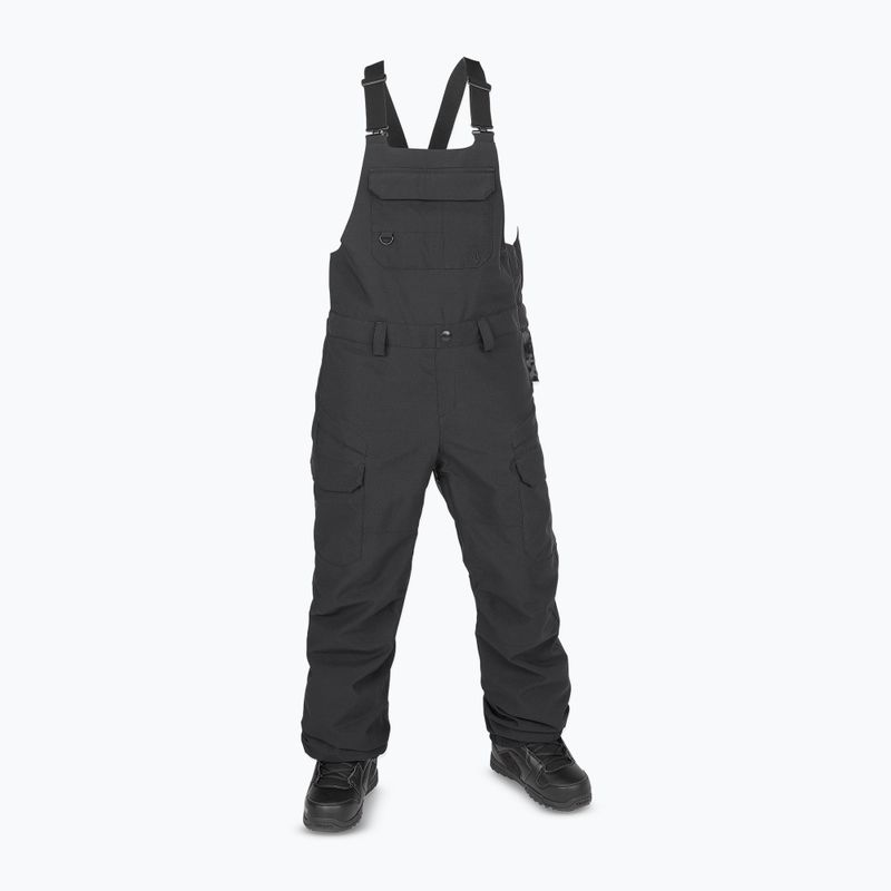 Women's snowboard trousers Volcom Creston 3D Stretch Bib Overall black