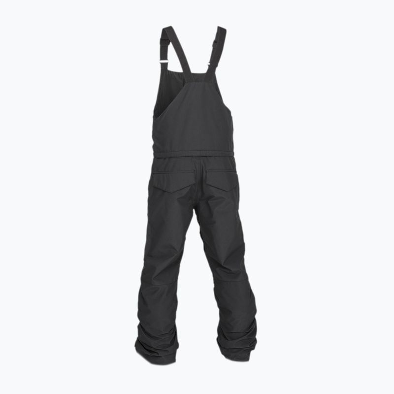 Children's snowboard trousers Volcom Barkley Ins Bib Overall black 2