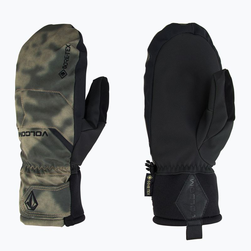 Men's Volcom Stay Dry Gore-Tex Mitt camouflage snowboard gloves