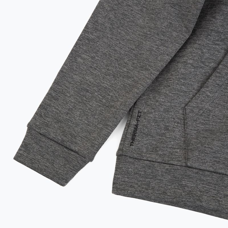 Men's training sweatshirt Nike Therma Fit Full-Zip charcoal heathr/dark smoke grey/black 11