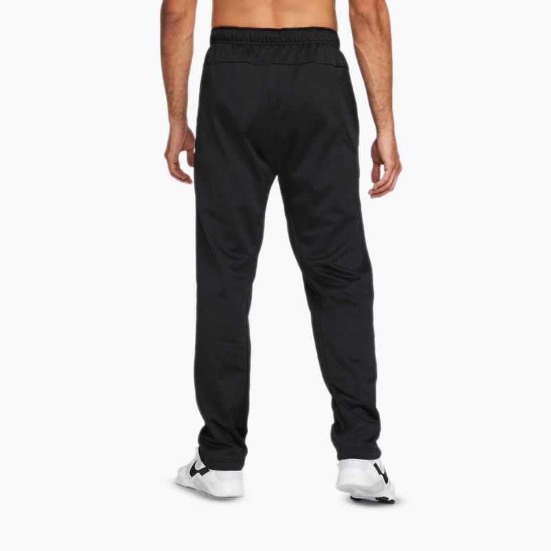Men's training trousers Nike Therma-FIT Open Hem black/black/white 3
