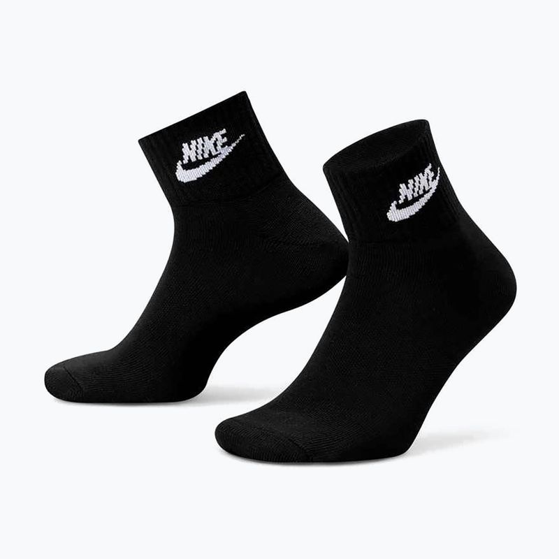 Socks Nike Everyday Essential 3 pairs black/white 8