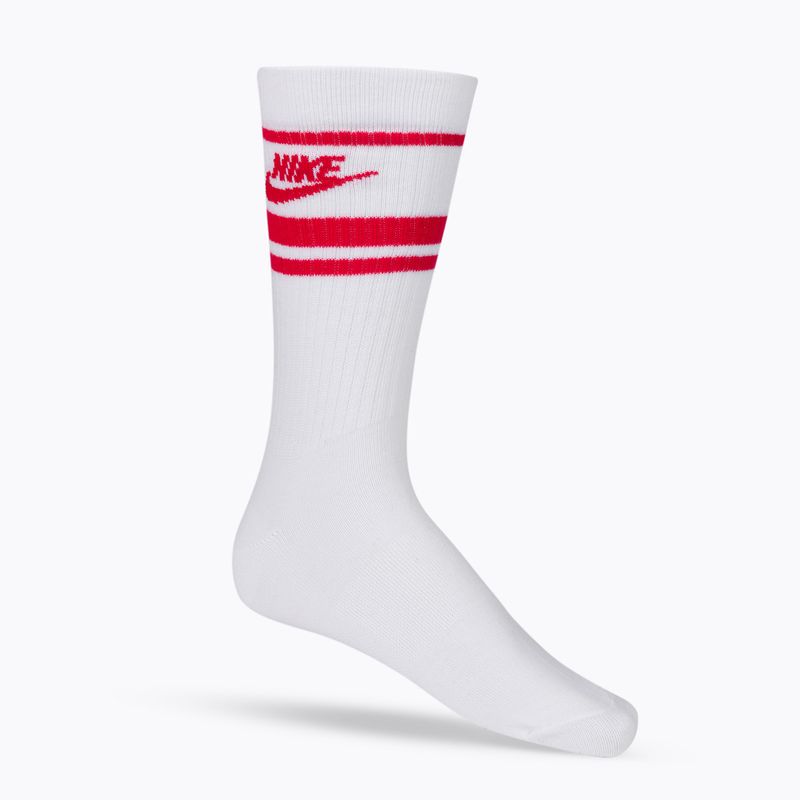 Nike Sportswear Everyday Essential training socks white and red DX5089-102 2