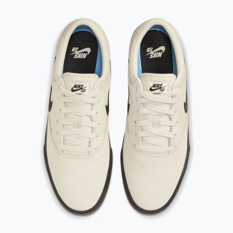Men's shoes Nike SB Chron 2 Light Bone/Light Bone/Black/Black 4