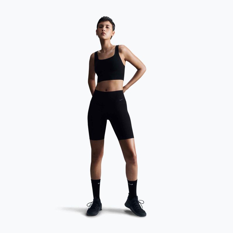 Training bra Nike Zenvy Medium-Support black/sail 2