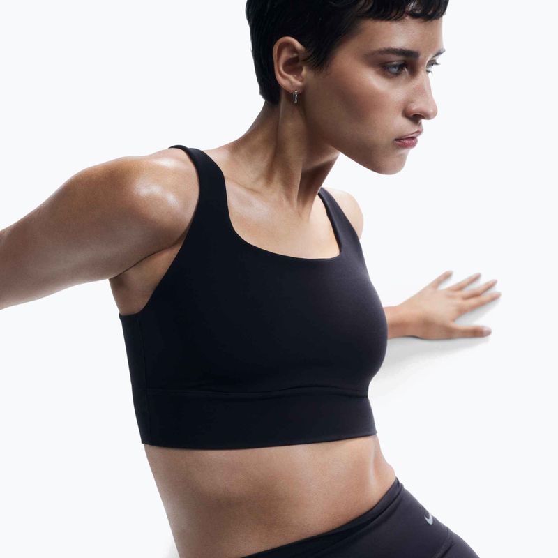 Training bra Nike Zenvy Medium-Support black/sail 5