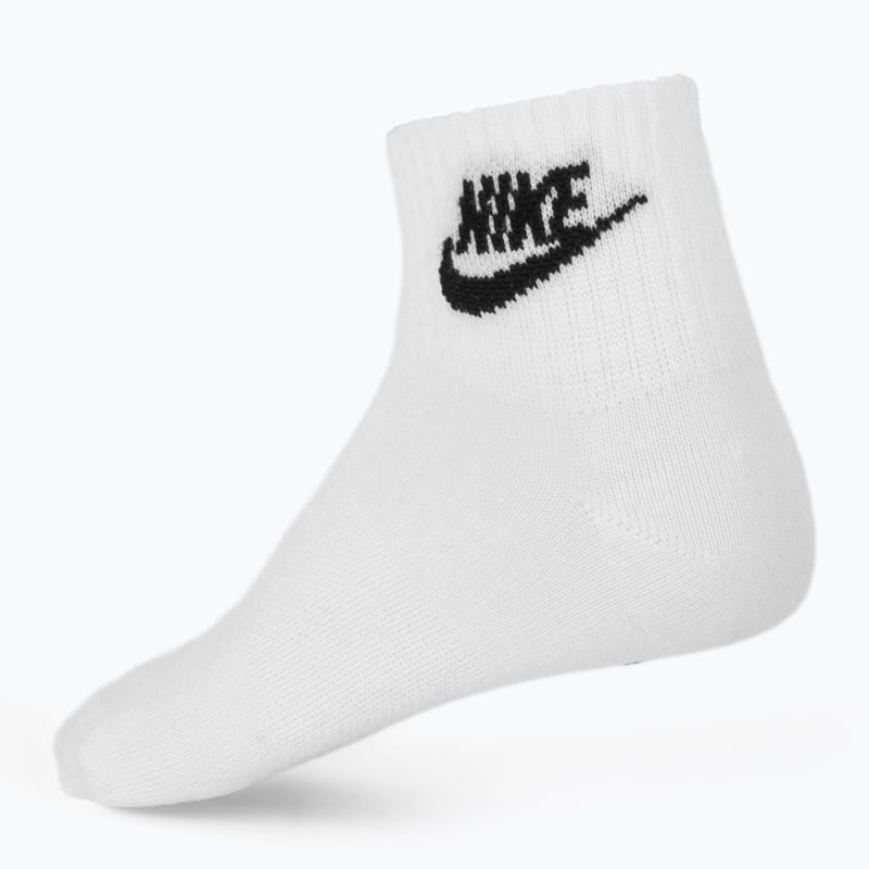 Socks Nike Everyday Essential 3 pairs white/black 2