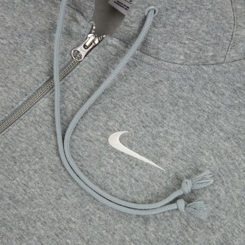 Women's sweatshirt Nike Sportswear Phoenix Fleece dark grey heather/sail 12