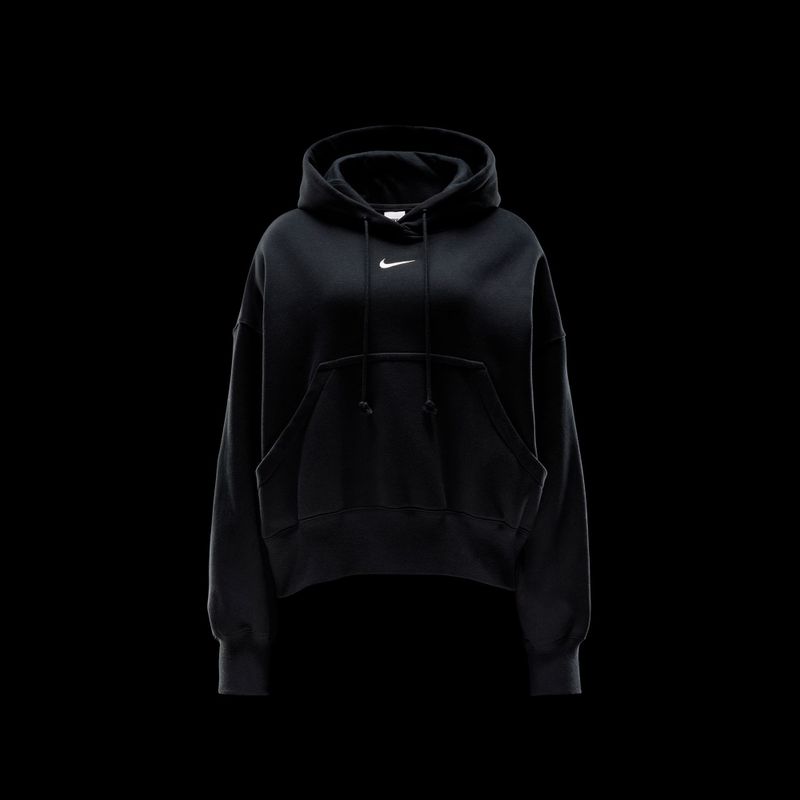 Women's sweatshirt Nike Sportswear Phoenix Fleece Oversized black/sail 9