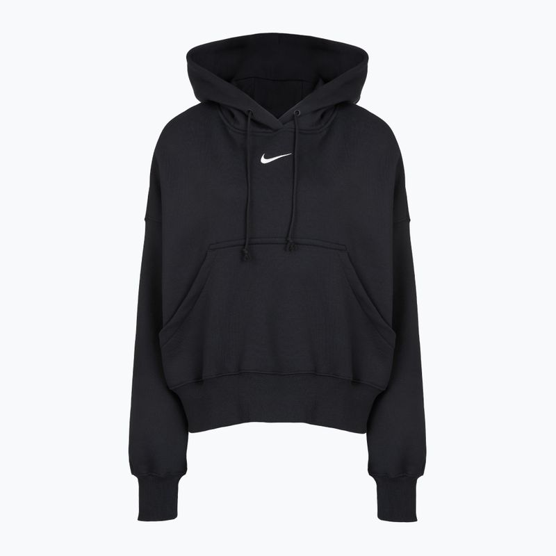 Women's sweatshirt Nike Sportswear Phoenix Fleece Oversized black/sail 9