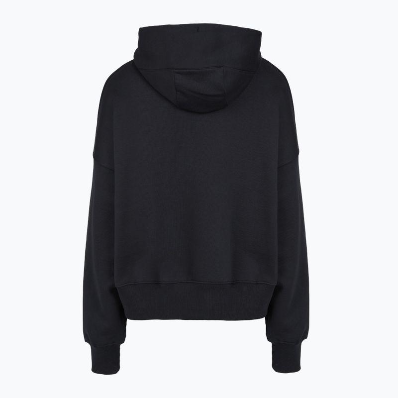 Women's sweatshirt Nike Sportswear Phoenix Fleece Oversized black/sail 10