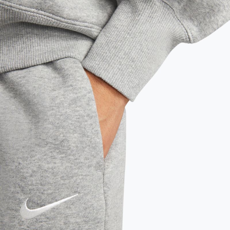 Women's sweatshirt Nike Sportswear Phoenix Fleece Oversized dark grey heather/sail 7