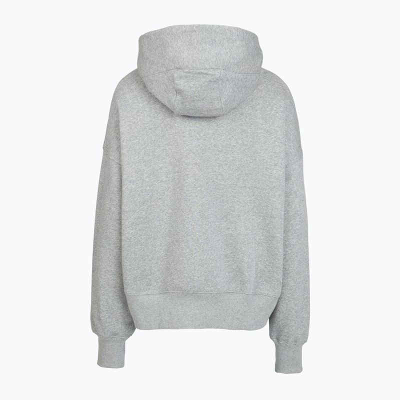 Women's sweatshirt Nike Sportswear Phoenix Fleece Oversized dark grey heather/sail 10