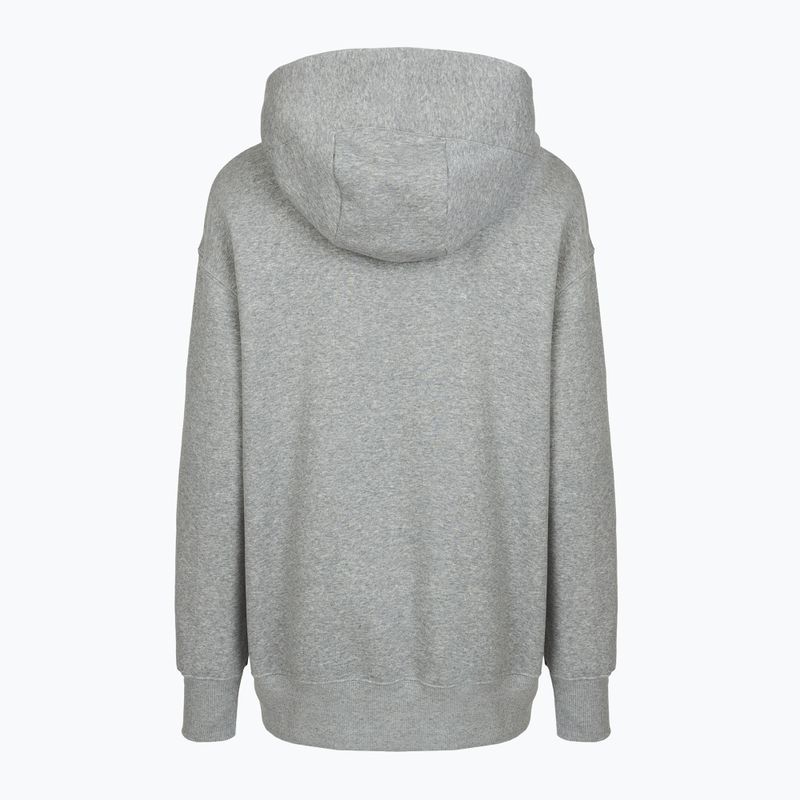 Women's sweatshirt Nike Sportswear Phoenix Fleece Oversized dark grey heather/sail 7
