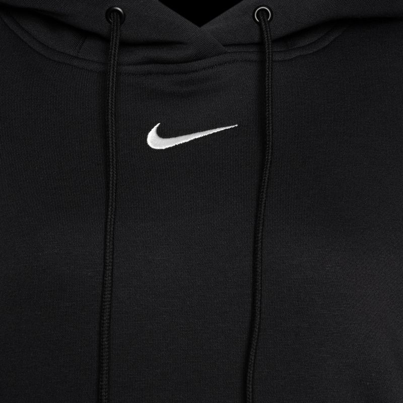 Women's Nike Sportswear Phoenix Fleece black/sail sweatshirt 3