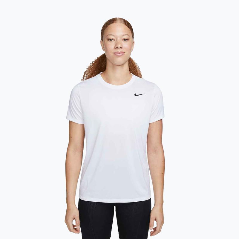 Women's training T-shirt Nike Dri-Fit white/black