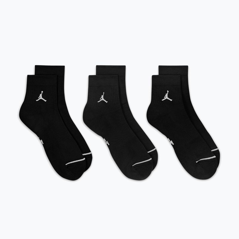 Socks  Jordan Everyday Ankle 3 pairs black/white 6