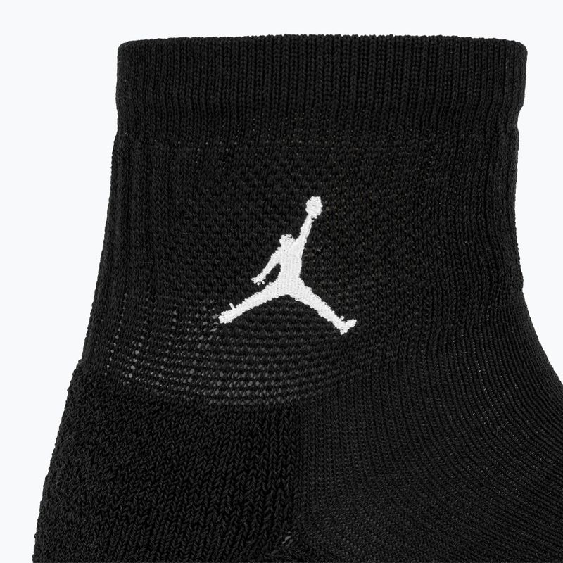 Socks Nike Jordan Everyday Ankle 3 pairs black/white 3