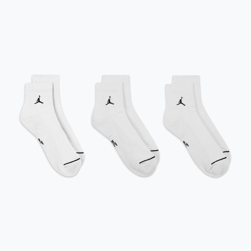 Socks Nike Jordan Everyday Ankle 3 pairs white/black