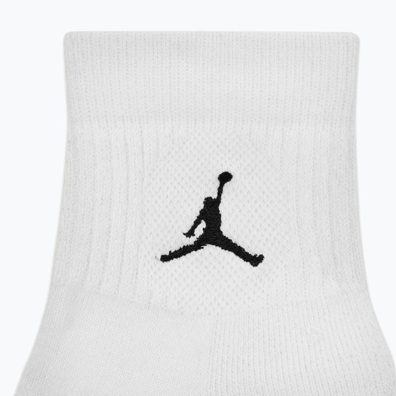 Socks Nike Jordan Everyday Ankle 3 pairs white/black 4