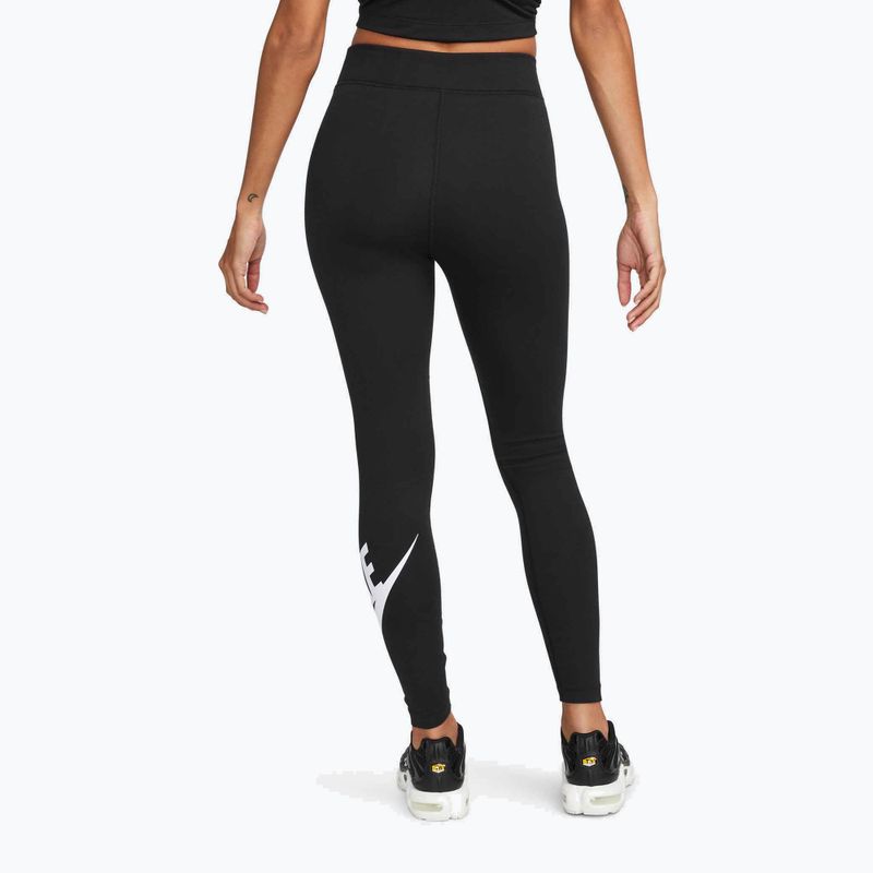 Women's leggings Nike Sportswear Classic black/white 3