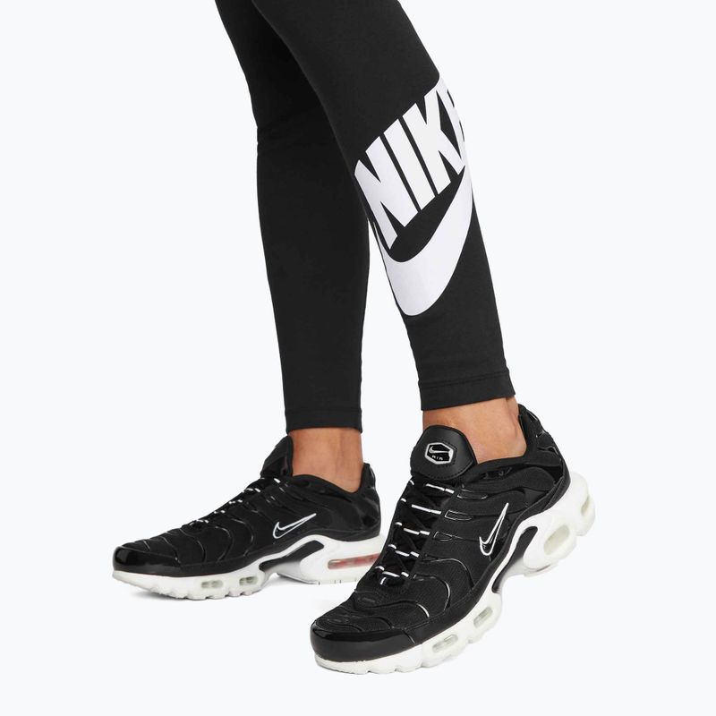 Women's leggings Nike Sportswear Classic black/white 5
