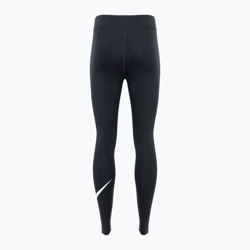 Women's leggings Nike Sportswear Classics black/sail 2