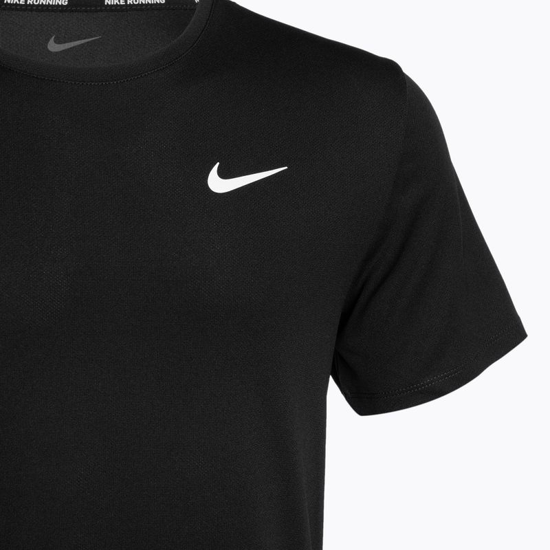 Men's Nike Miler Dri-Fit UV running shirt black 5