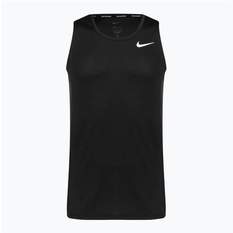 Men's Nike Dri-Fit Miler running tank top black