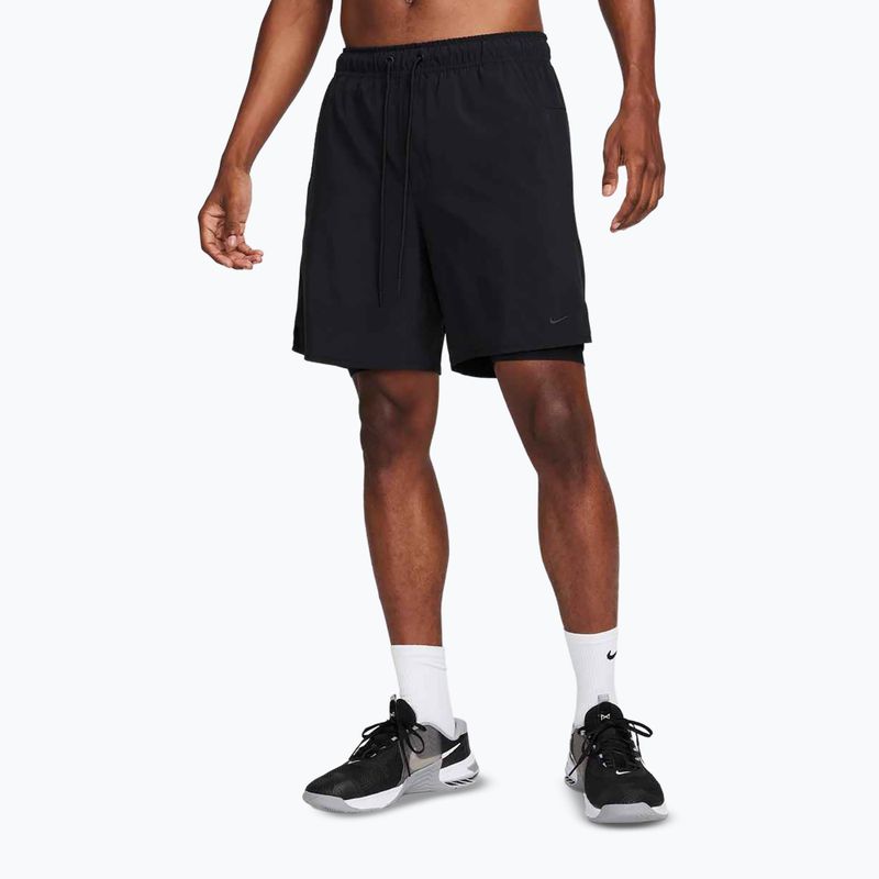 Men's shorts Nike Unlimited 2in1 Dri-Fit 7" black/black/black/black