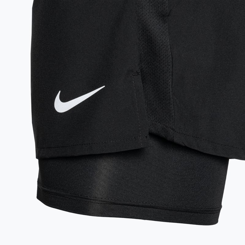 Men's Nike Dri-Fit Challenger 7" 2in1 shorts black/black/black 4