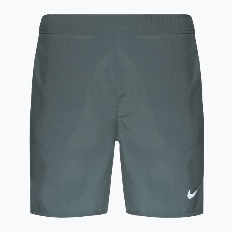 Men's Nike Dri-Fit Challenger 7" Brief-Lined shorts smoke grey/smoke grey/black