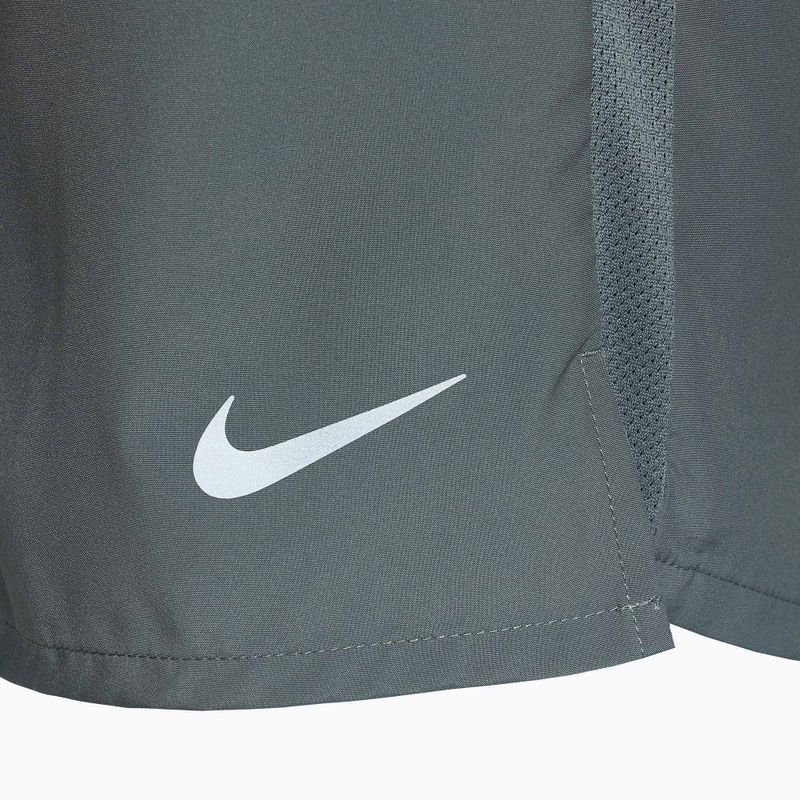 Men's Nike Dri-Fit Challenger 7" Brief-Lined shorts smoke grey/smoke grey/black 3