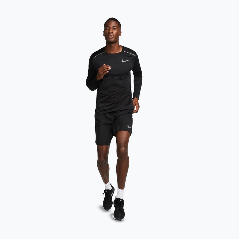Men's shorts Nike Dri-Fit Challenger 9" Unlined black/black/black 2