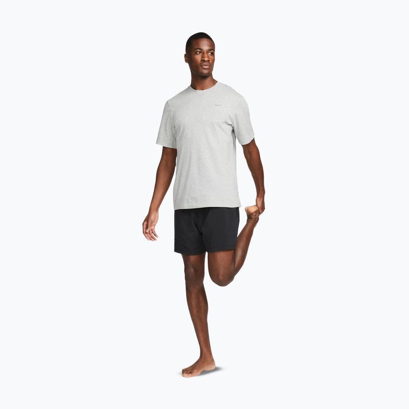 Men's training shirt Nike Dri-Fit Primary SS dark grey heather/heather/smoke grey 3