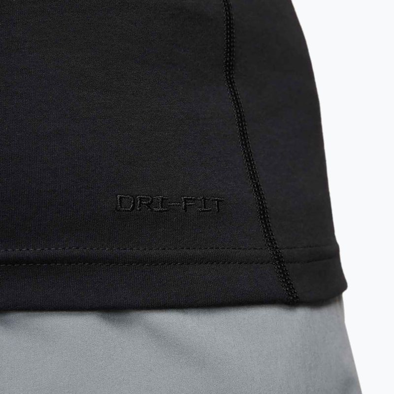 Men's T-shirt Nike Primary Dri-Fit Versatile black/black 8