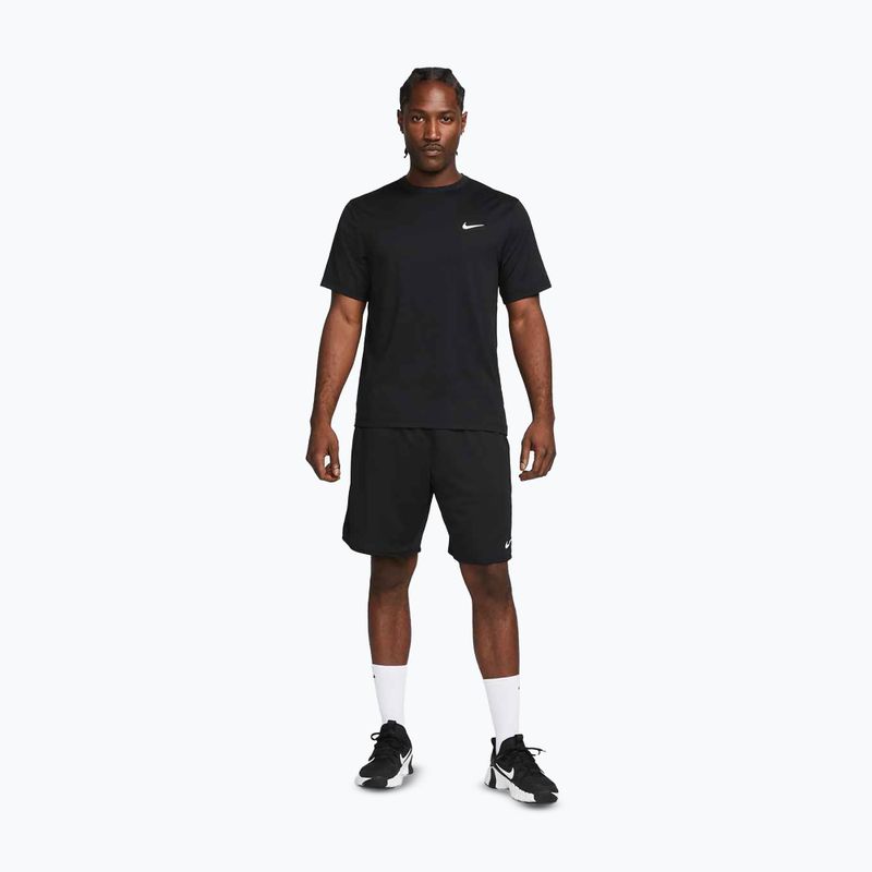 Men's T-shirt Nike Dri-Fit UV Hyverse black/white 2